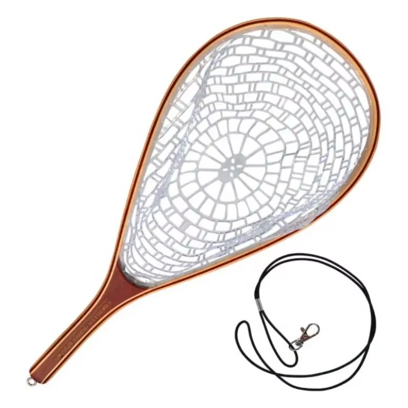 Fishing Net - ตาข่ายจับปลาแบบ Flyfishing ขนาด 1 นิ้ว ที่ใช้งานสะดวก