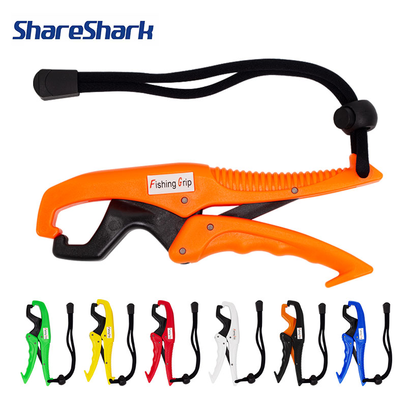 Fishing Equipment Set - ที่จับปลา ShareShark ทำจากพลาสติก ABS สีขาว พร้อมเชือกปรับได้