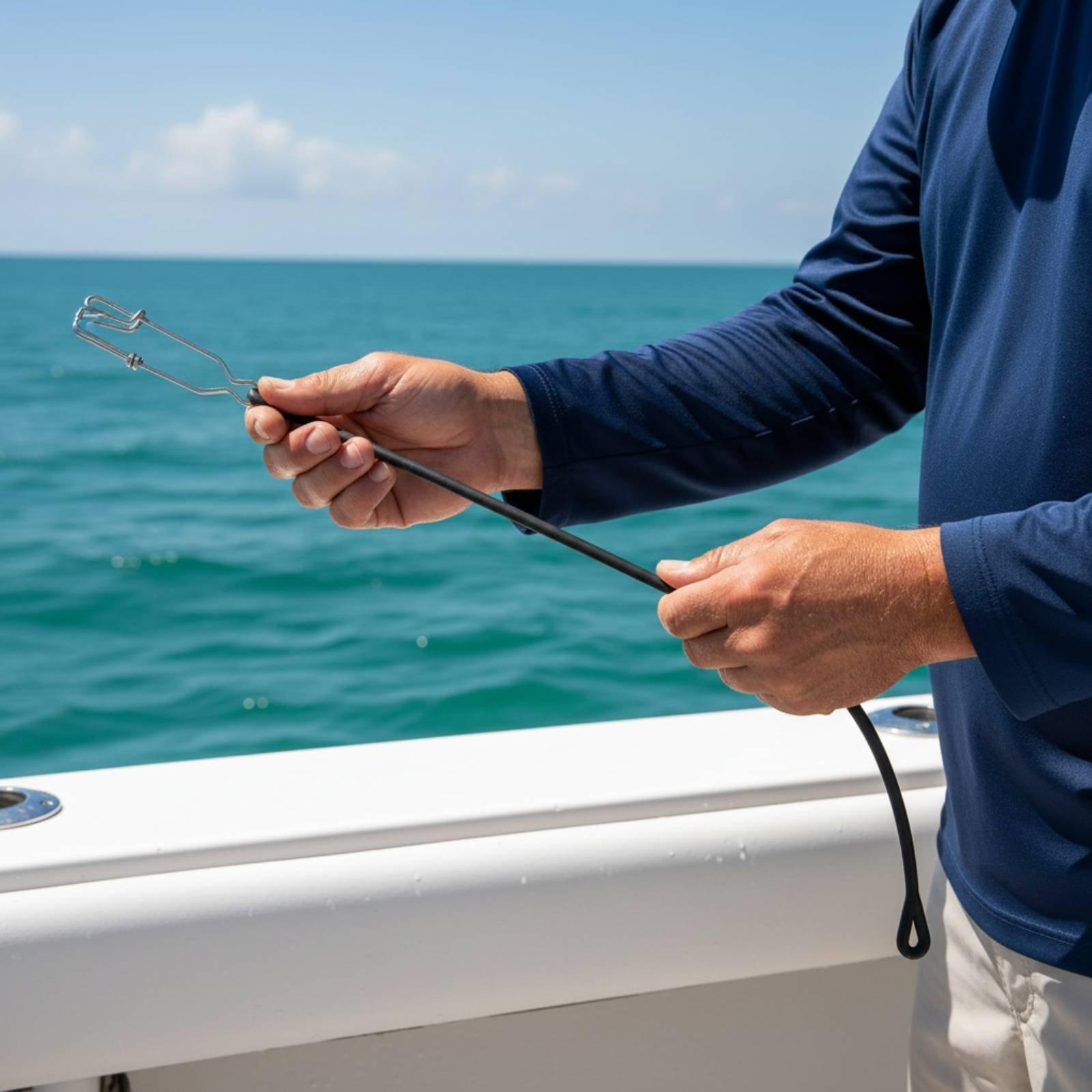 Fishing Equipment In - อุปกรณ์ตกปลาทนน้ำเค็ม อุปกรณ์ลดแรงกระแทกยางสำหรับการตกปลาแบบทรอลลิ่ง ทนทานสูง สำหรับเรือตกปลา
