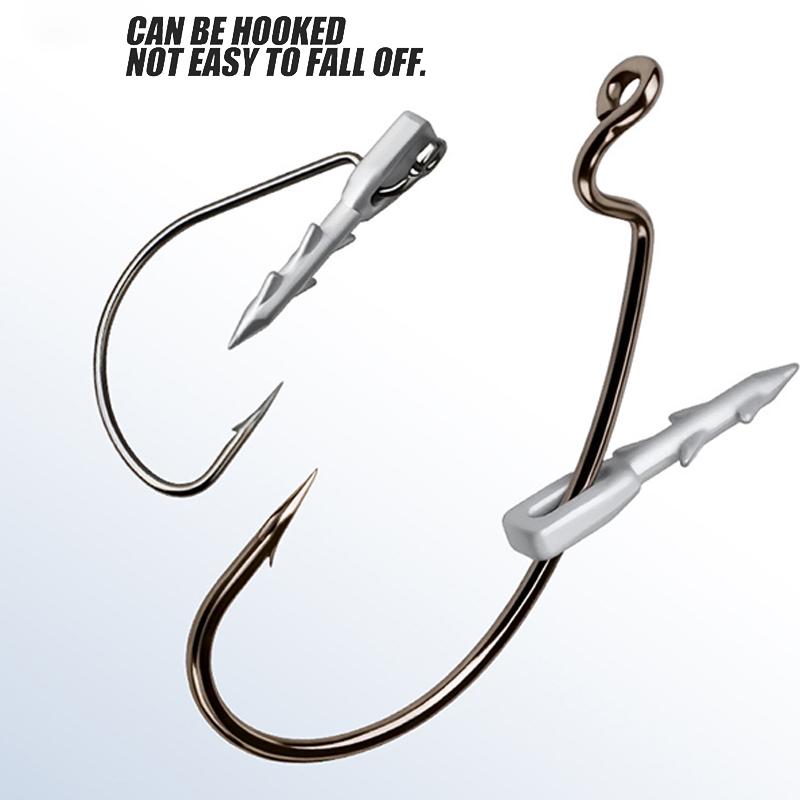 Bass Fishing Lure - ตะกั่วตกปลาแบบเสียบ 10 ชิ้น สำหรับตกปลาแบบฟิเนส นีโก ริก