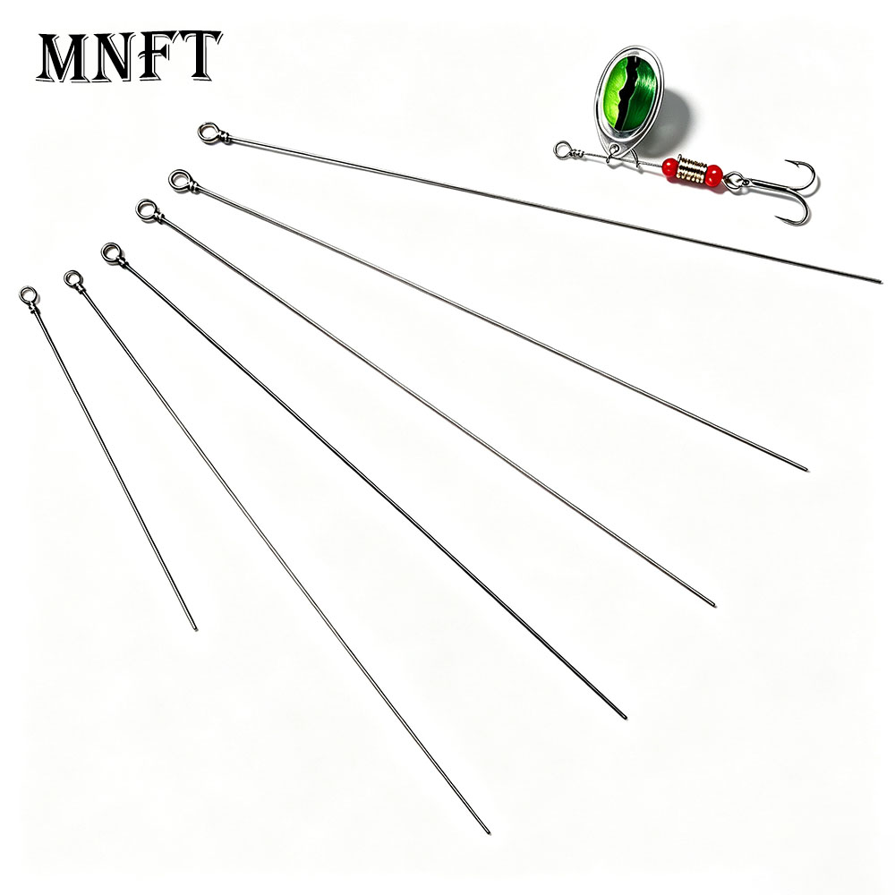 Bass Fishing Lure - สายลวดสำหรับทำเหยื่อสปินเนอร์เบท 90 ชิ้น อุปกรณ์ DIY สำหรับทำเหยื่อสปินเนอร์เบท