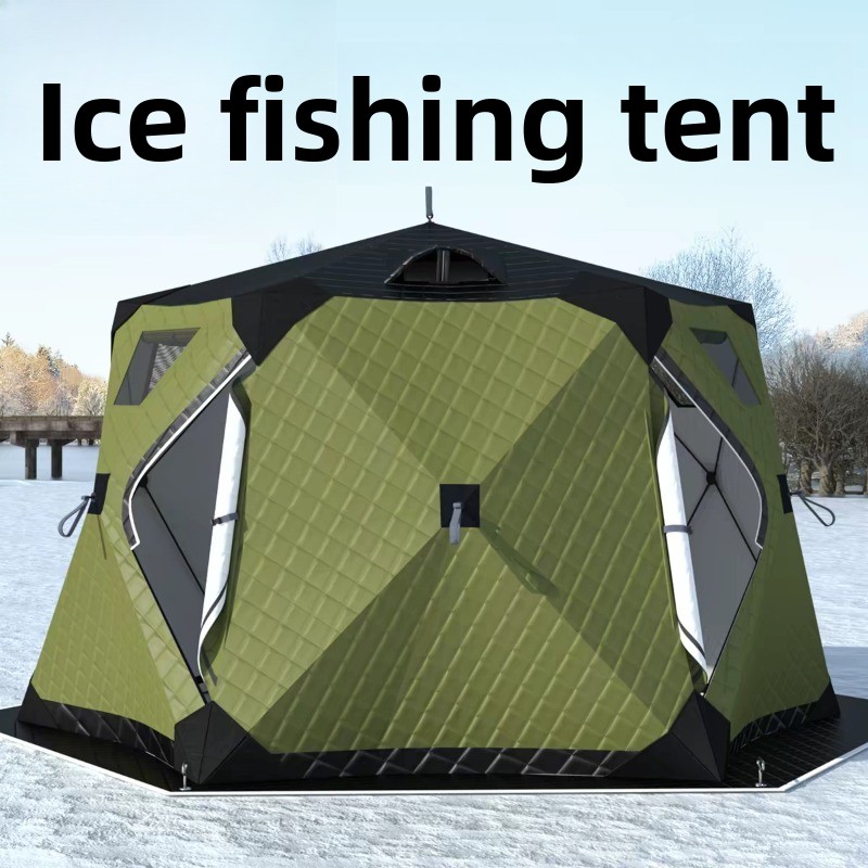 เต็นท์ตกปลาน้ำแข็งทรงหกเหลี่ยม - Fishing Equipment You Need บทวิจารณ์และราคา