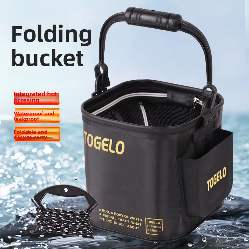 ถังปลา ถังตกปลาแบบพับได้ ใหม่  - Fishing Equipment In บทวิจารณ์และราคา