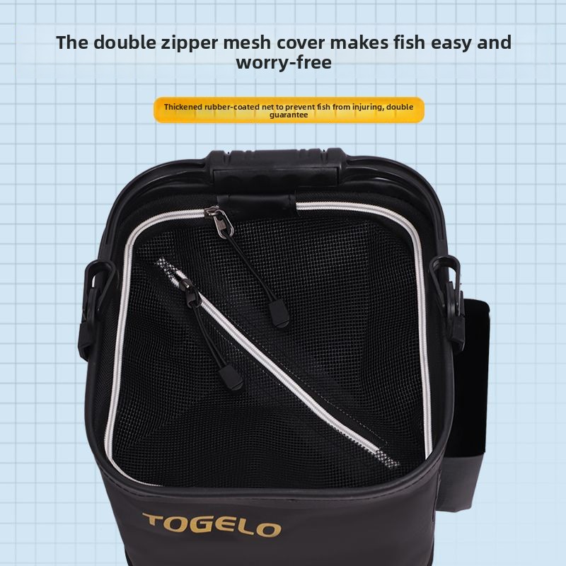 ถังปลา ถังตกปลาแบบพับได้ ใหม่  - Fishing Equipment In บทวิจารณ์และราคา