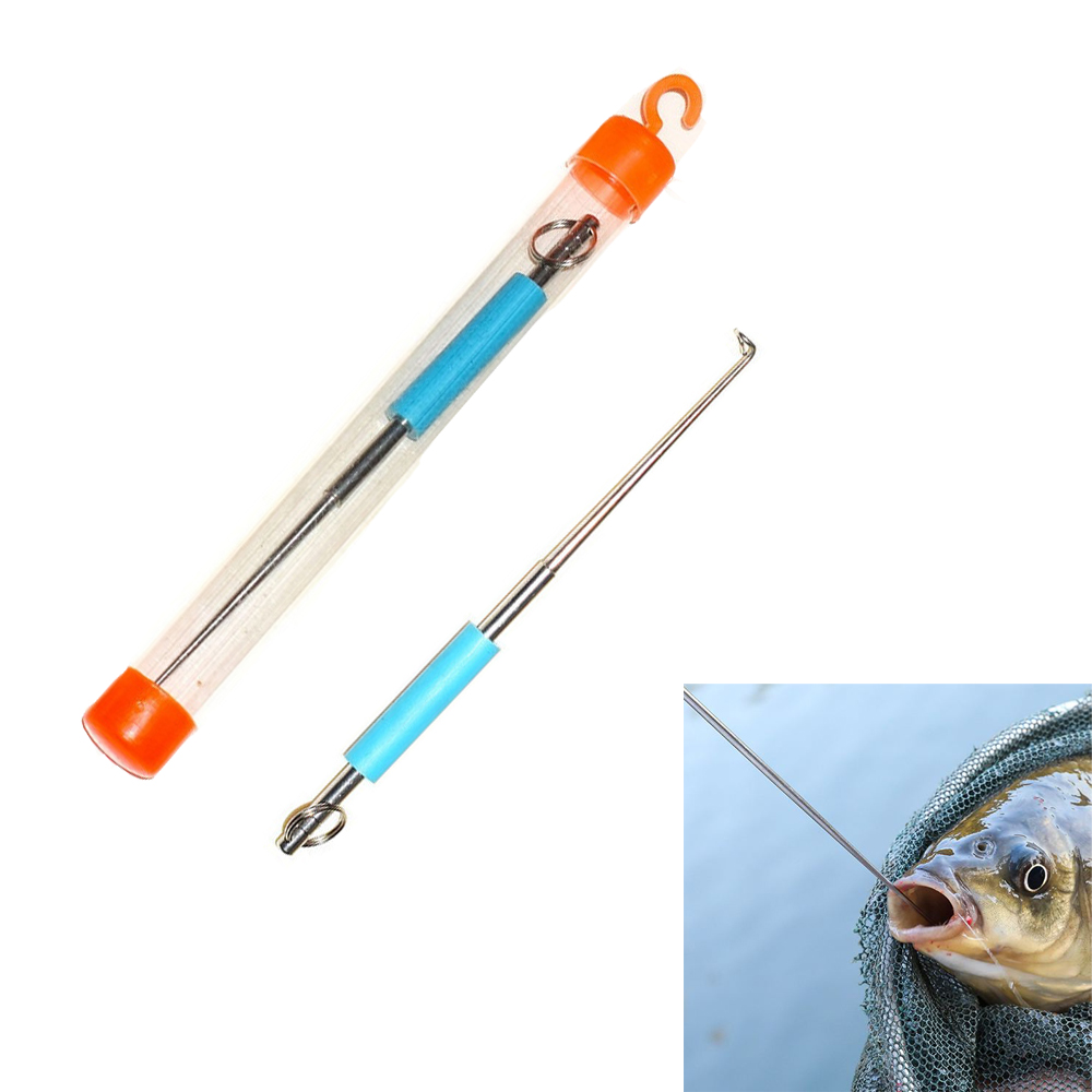 1ชิ้นตะขอตกปลาสแตนเลสปลอดภัยอุ - Fishing Equipment Price บทวิจารณ์และราคา