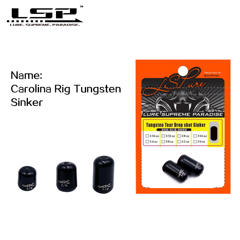 LSP Carolina Rig Sinker 1/8 -  - Bass Fishing Lure บทวิจารณ์และราคา