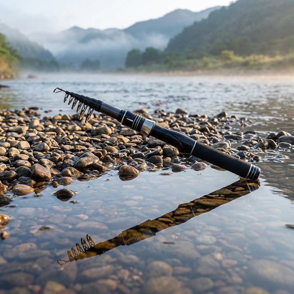 คันเบ็ดตกปลาคาร์บอนแบบยืดหดได้ - Carbon Fishing Rod บทวิจารณ์และราคา