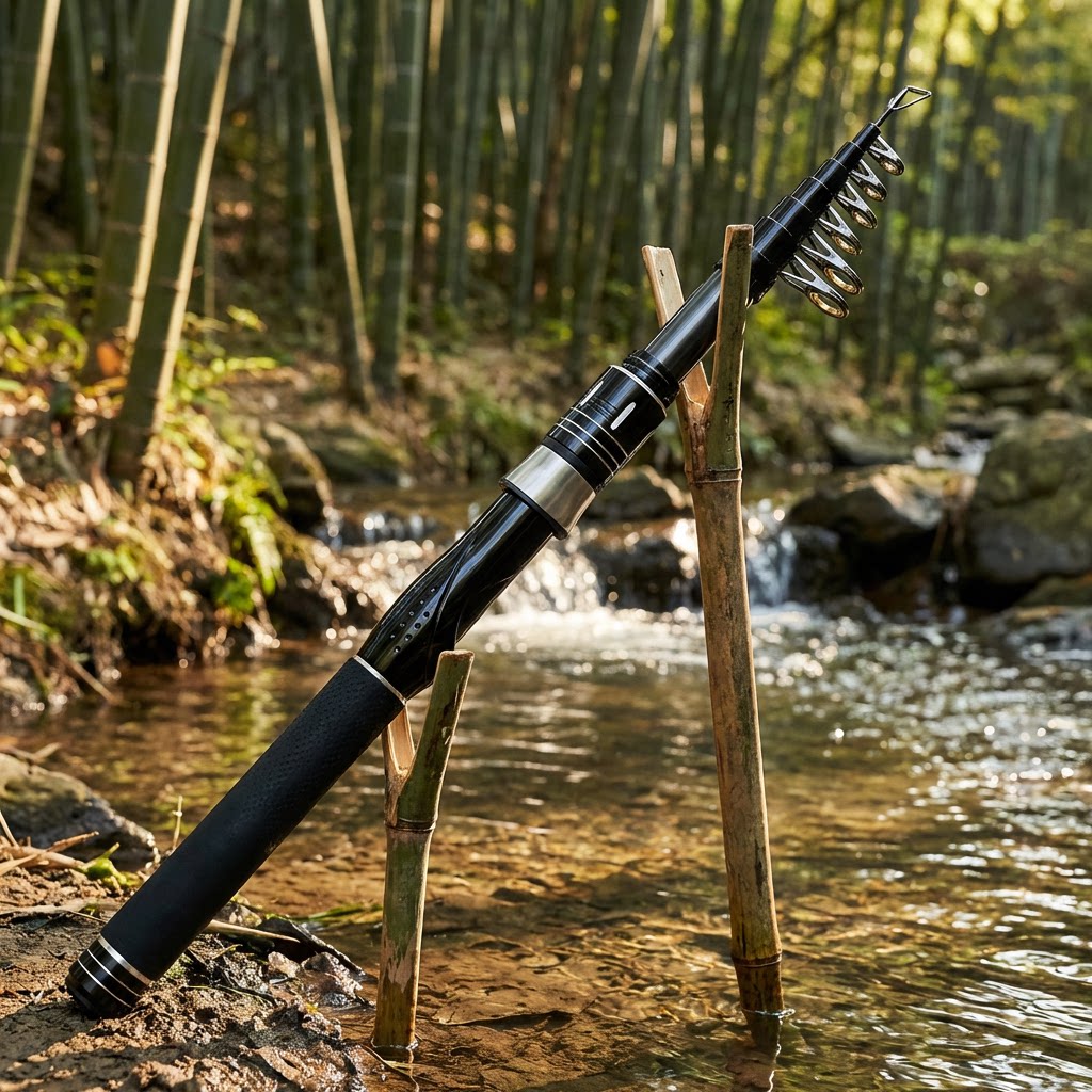 คันเบ็ดตกปลาคาร์บอนแบบยืดหดได้ - Carbon Fishing Rod บทวิจารณ์และราคา
