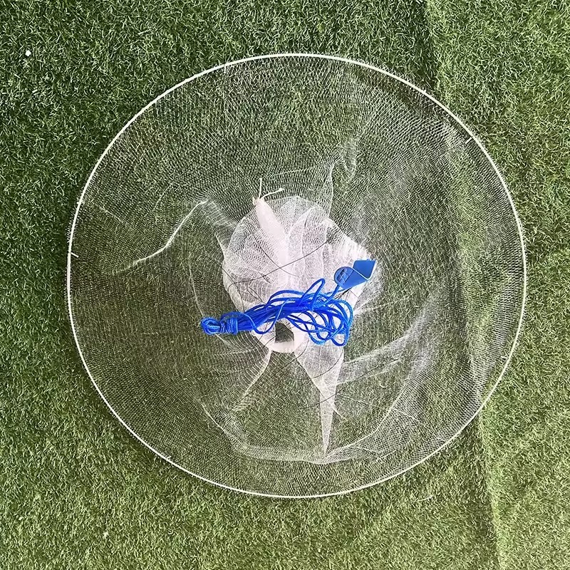 ตาข่ายตกปลาแบบพับได้ชนิดพกพา ท - Fishing Net บทวิจารณ์และราคา