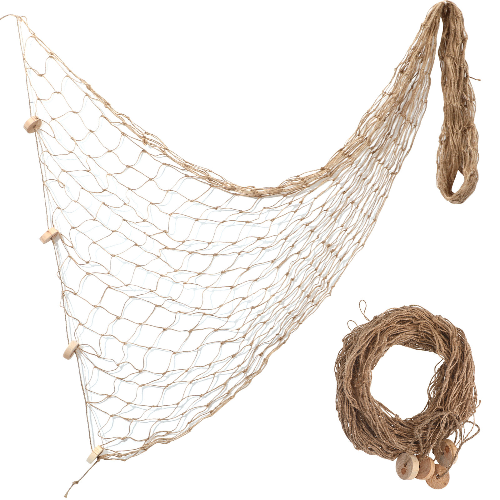 ตาข่ายตกปลาตกแต่งผนังสไตล์เมดิ - Fishing Net บทวิจารณ์และราคา