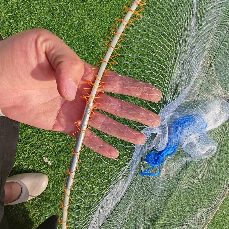 ตาข่ายดักปลาแบบไนลอนและพีเอโมโ - Fishing Net บทวิจารณ์และราคา