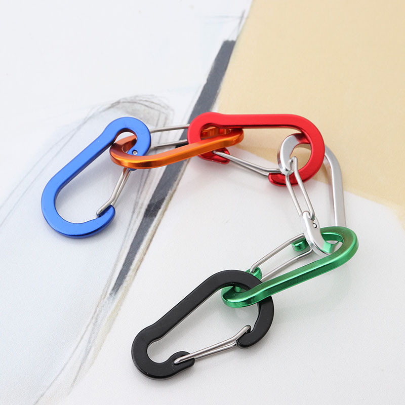 6Pcs Carabiner พวงกุญแจตกปลา C - Fishing Equipment Bag บทวิจารณ์และราคา