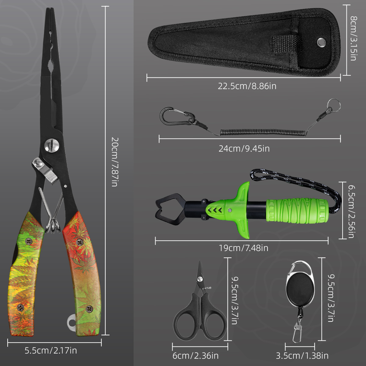 เครื่องมือตกปลาอเนกประสงค์, คี - Fishing Equipment Set บทวิจารณ์และราคา