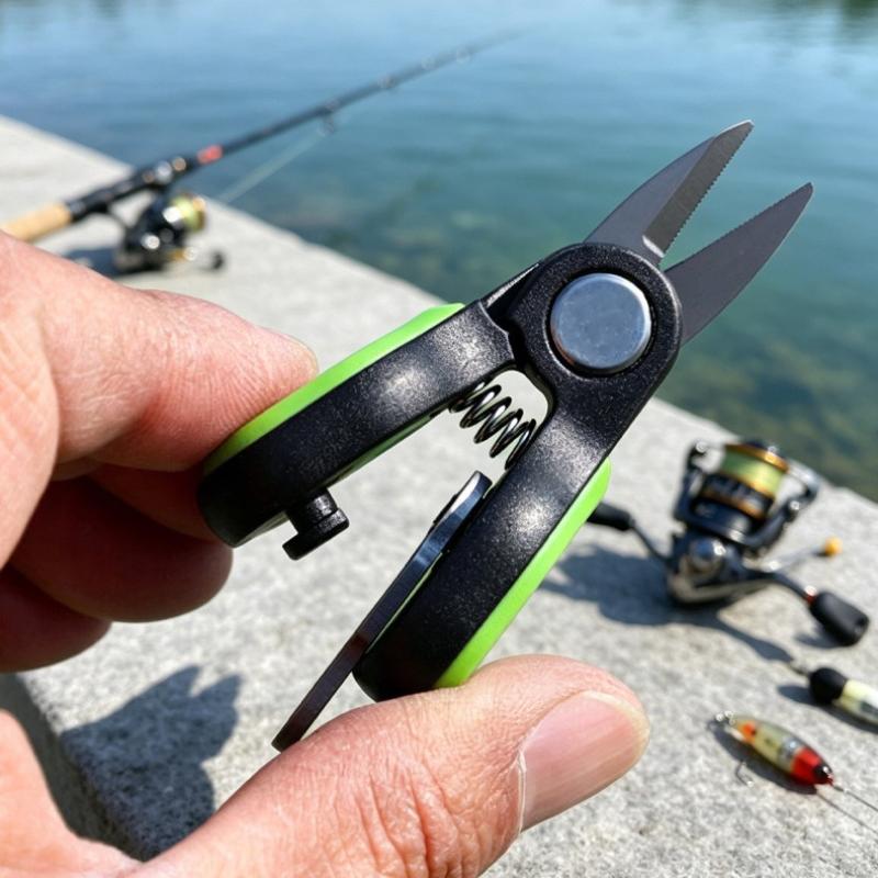 กรรไกรตัดสายเบ็ดตกปลา ใบมีดหยั - Carbon Fishing Rod บทวิจารณ์และราคา