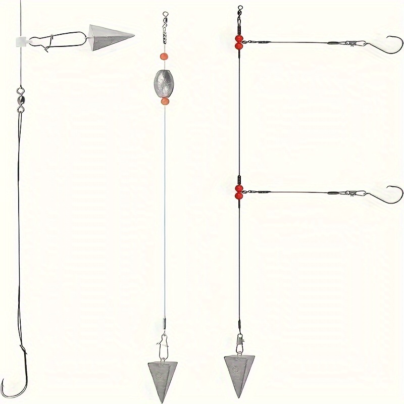 ชุดตุ้มตกปลาแบบพีระมิด 3/4/5 ช - Fishing Equipment Set บทวิจารณ์และราคา