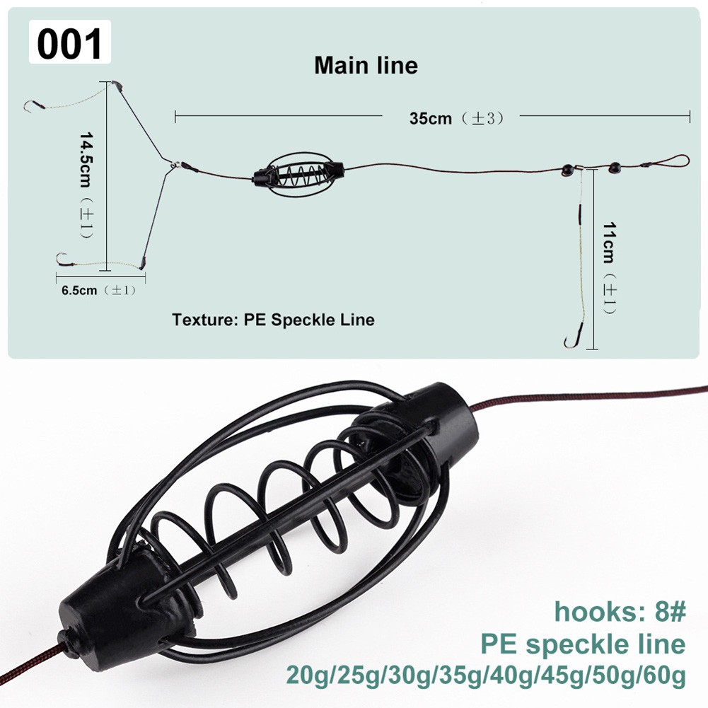 1PCS ปลาคาร์พตกปลา Feeder ปลาค - Fishing Equipment Set บทวิจารณ์และราคา