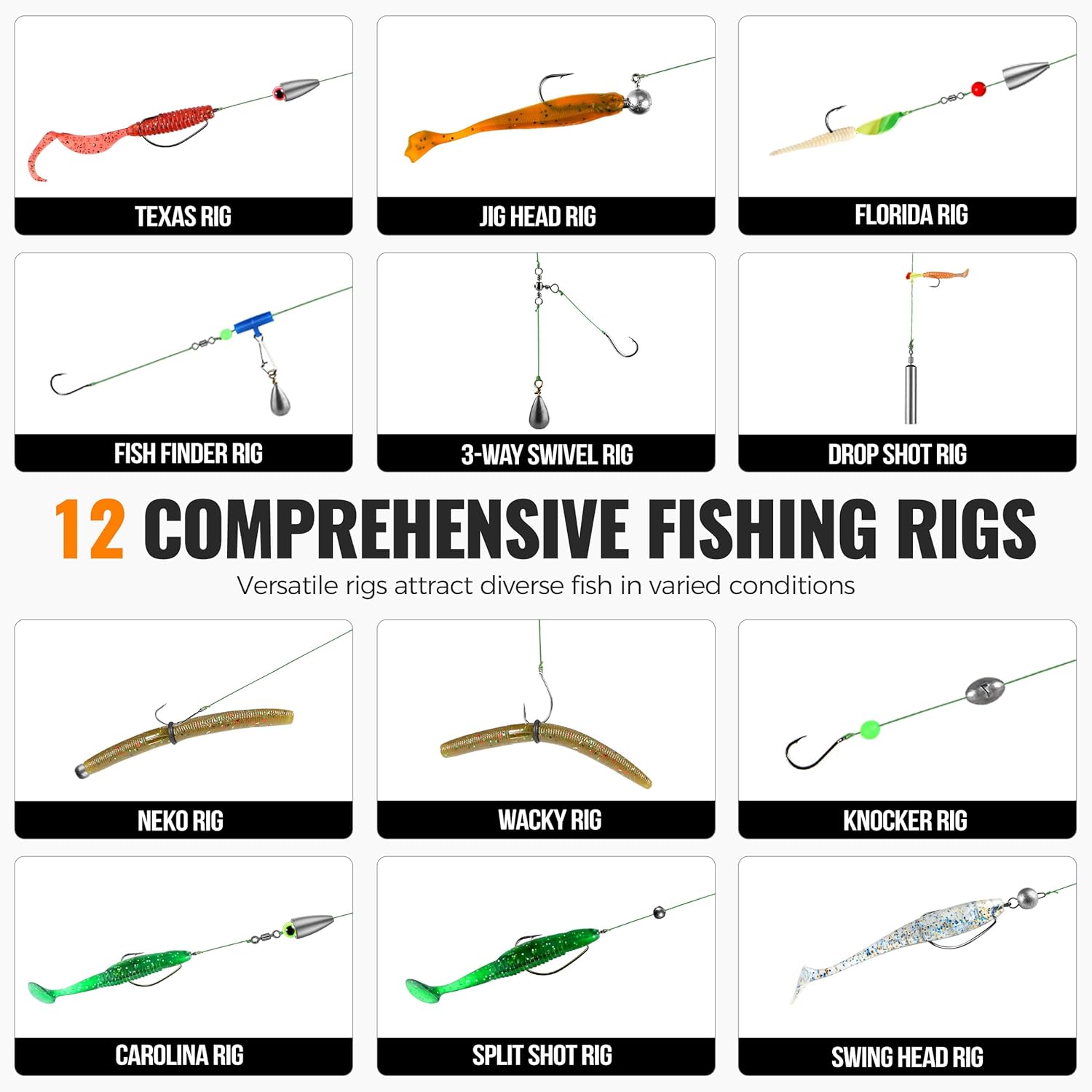 ชุดอุปกรณ์ตกปลา 187 ชิ้น กล่อง - Fishing Equipment Set บทวิจารณ์และราคา